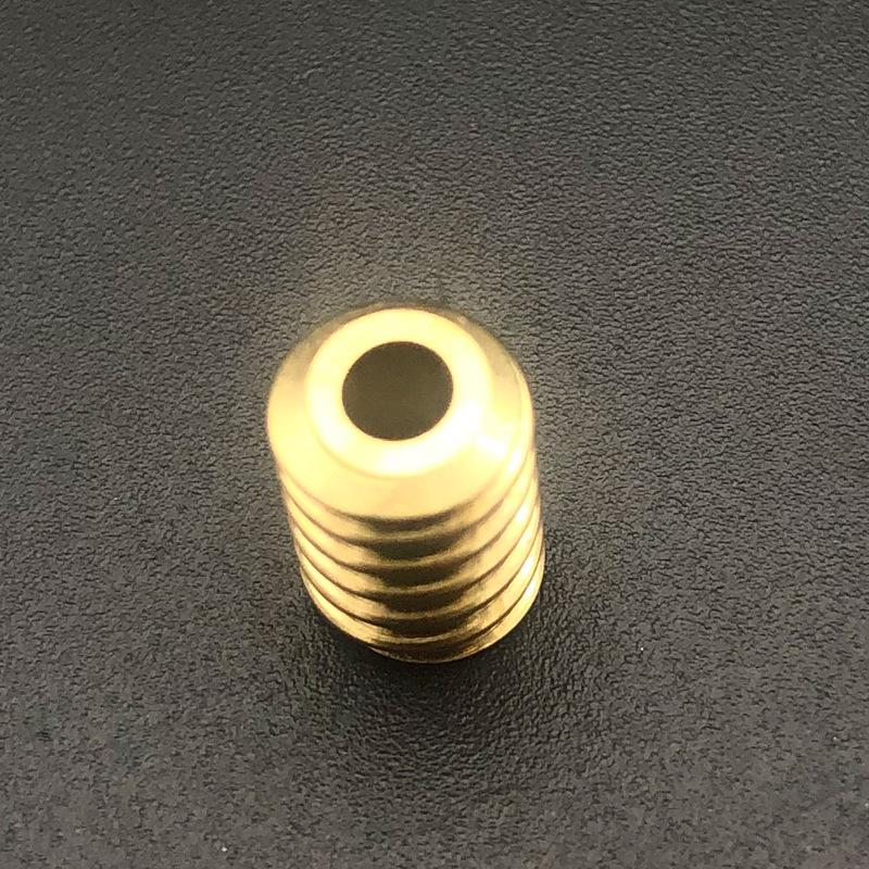 10Pcs 0.5M 7MM Aperture Bore Hole 3MM 2.98MM 3A Helix Angle 4°46′ 10MM Single Head W7103A Brass Worm Gear Reduction 0.5 Modulus