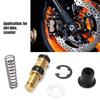 Brake Plunger Repair Kit, Front Master Cylinder Rebuild Kit, Metal+Rubber Motorcycle Hydraulic Brake Clutch