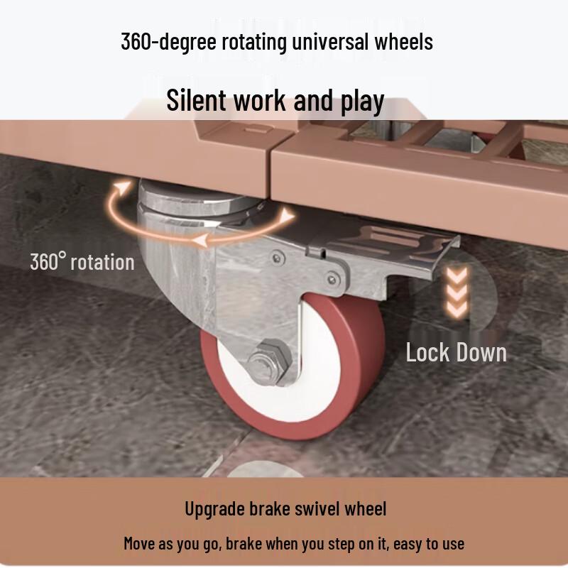 Yingbai Commercial Linen Service Cart