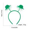 Cross-Border for St Patrick's Day Shamrock Irish Guardian Carnival Party Unisex Handmade Decorative Headband