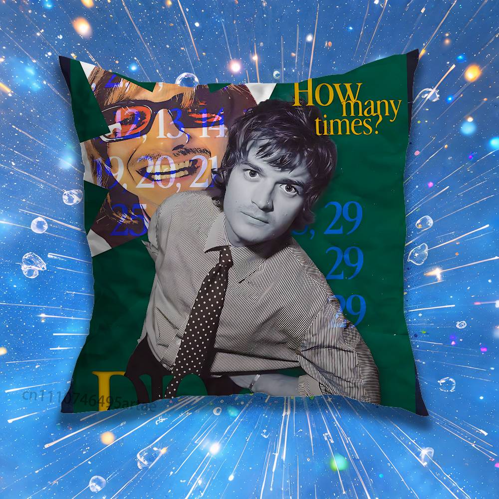 For Singer J-Joe Keery Pillow Case For Home Bedroom Car Office Decoration Living Room Sofa Cushion Cover Suitable