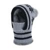 Ear Protection Winter Beanie Mask Fleece Lining Integrated Scarf Cap  Daily Wear