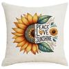 Sunflower Pillow Case European and American Style Home Sofa Pillow Combination Color Sofa Pillow