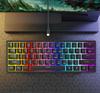 Mechanische Tastatur 87 Tasten Kabelgebundene Gaming-Tastatur 16 RGB Esports-Tastatur Hot-Swappable Ergonomische Tastatur für PC Laptop Macbook