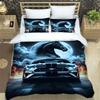 3D M-Mustang logo samochodu Pościel wykwintny zestaw pościeli poszewka na kołdrę zestaw kołdry pościel luksusowy prezent urodzinowy
