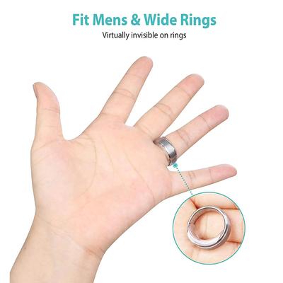 Invisible R-ing Size Adjuster R-ing Sizer Spacer Guard 8 Sizes for Loose R-ings Portable