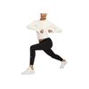 Nike Dri-Fit One Fitted Quick-Dry Short Sleeve T-Shirt Women Tops Light-Ivory HV8726110
