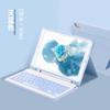 Magnetic Folio Case With Pen Slot Galaxy Tab S9 FE 12.4 Inch Keyboard Mouse Combo