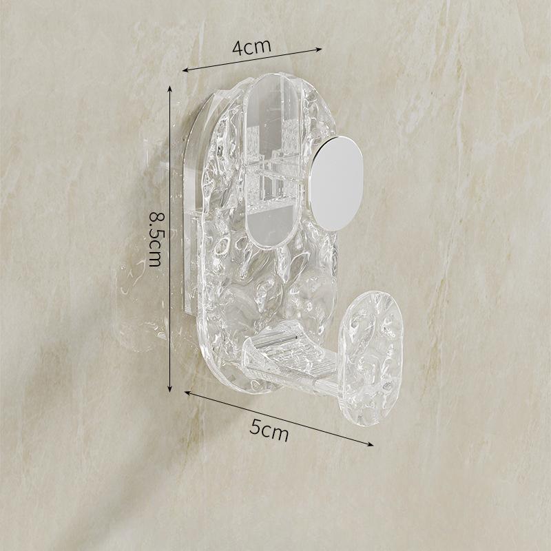 

Подставка для раковины без удара, подставка для раковины, крючок для раковины, выдвижной многофункциональный липкий крючок, инструмент для подвешивания раковины для кухни, ванной комнаты 8.5*5*4cm белый