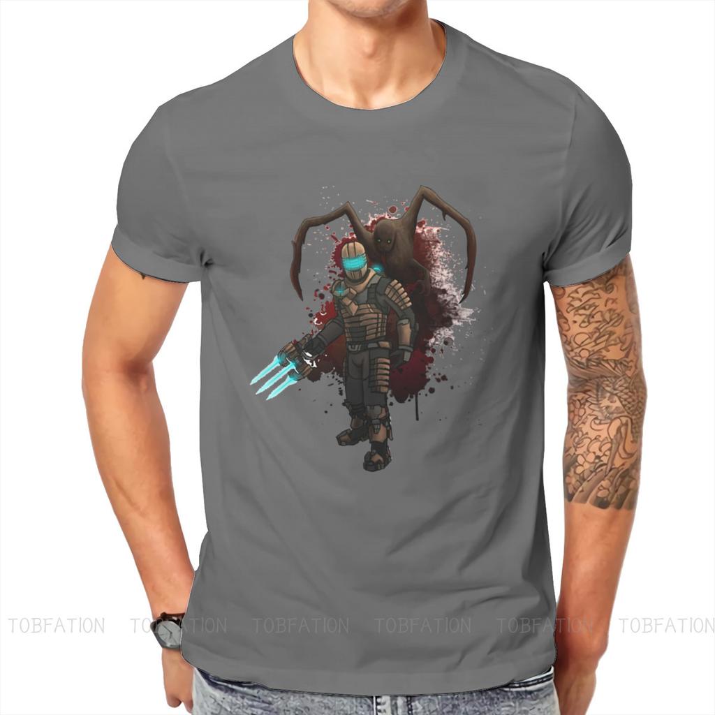 Dead Space Video Game Isaac Clarke T Shirt Classic Teenager Homme High Quality Tshirt Big Size Crewneck Short Sleeve