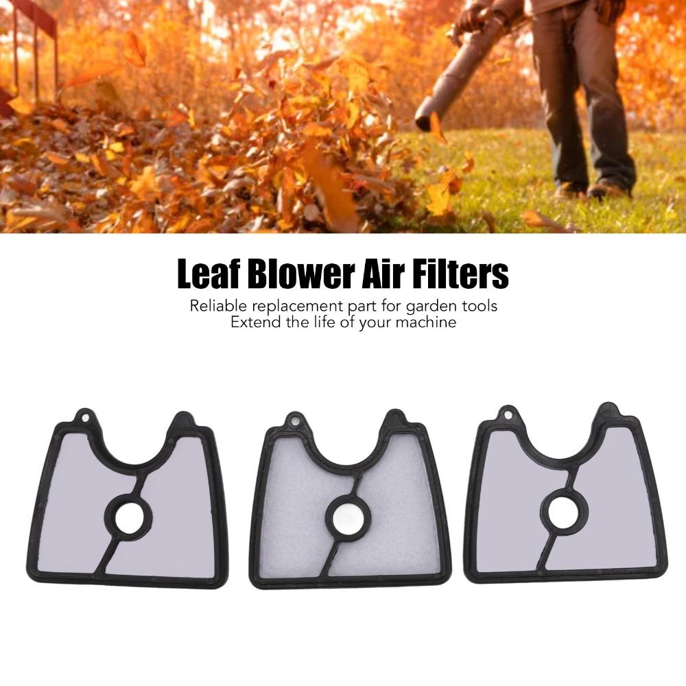 6PCS Cotton Leaf Blower Air Filter White Air Filter Part for Jonsered 125B BX BVX B2126
