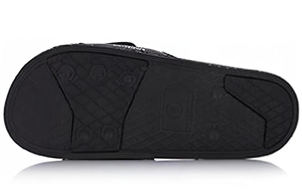 Li Ning Hot Slide Slippers Men's Black AGAM007-2