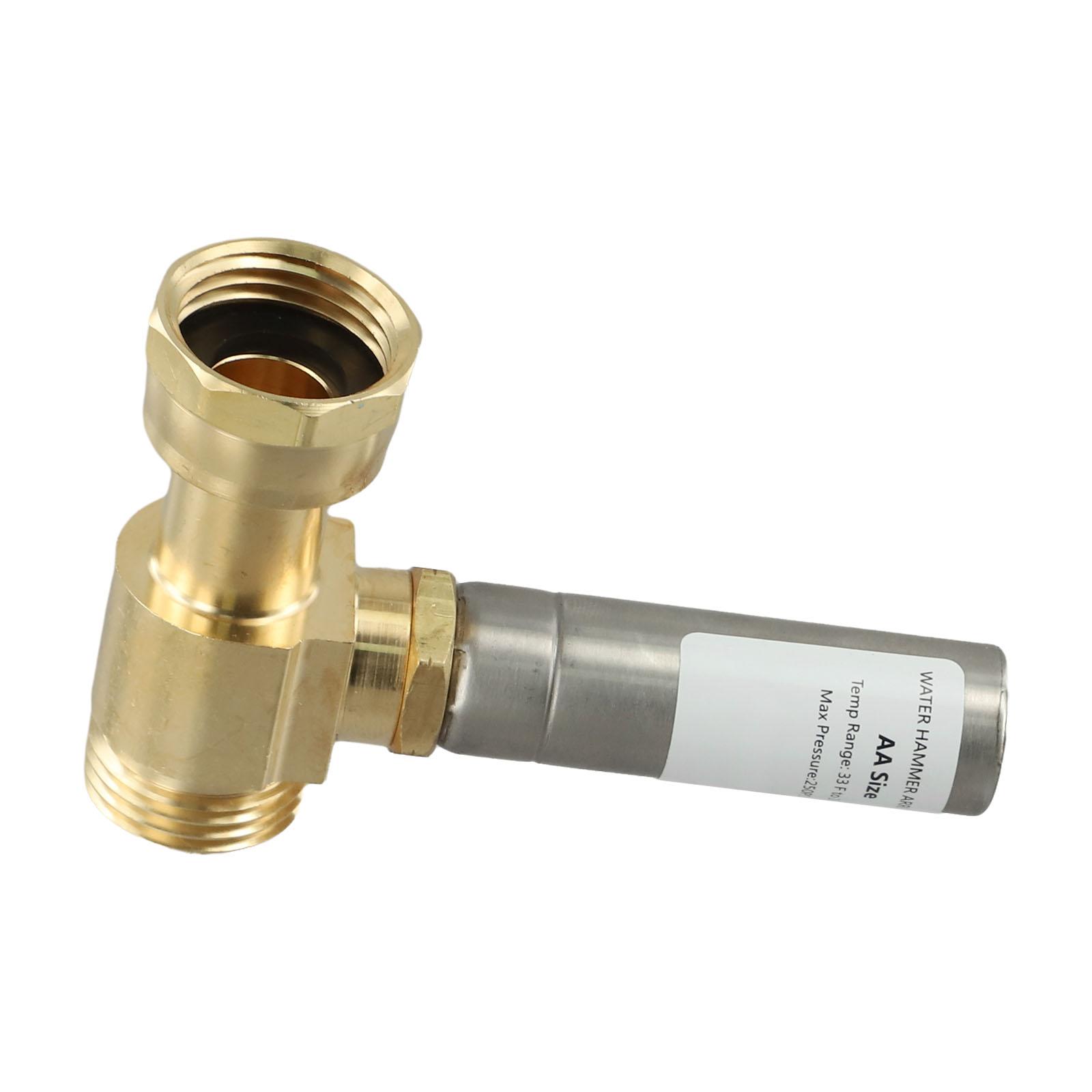 

3/4 Male Female Brass Water Hammer Arrestor Stops Pipe Noise from Dishwashers and Washing Machines Efficiently China Mainland