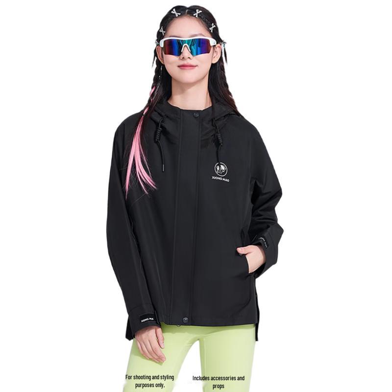 CAMEL Panda Series Women's Short Outdoor Windbreaker B127