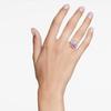 Swarovski Idyllia Pattern Ring With Cubic Zirconia Women Rings Silver 5687609