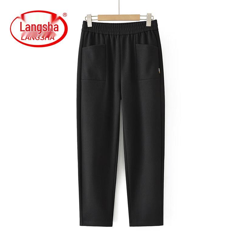 LangSha Mid-Aged Women s Straight-Leg Casual Sweatpants 6XL