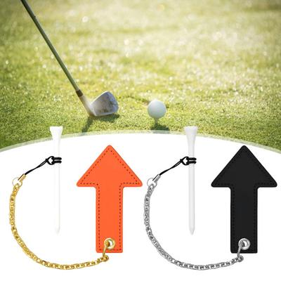 Golf Tees with Chain High Stability Compact Design Easy To Carry Durable Golf Tees Golf Swing Training Accessories