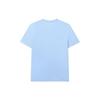 Fila Logo Fashion Casual Simple Knitted Breathable Round Neck Short Sleeve T-Shirt Men Tops Bell-Blue F11M328114F-LB