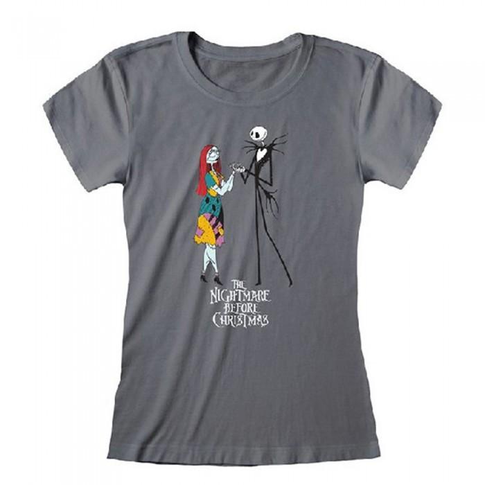 The Nightmare Before Christmas Womens/Ladies Jack And Sally Fitted T-Shirt