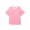 New MLB Polo Shirts Unisex Pink 3APQV0143-45PKS