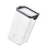 Transparent Dry Food Storage Container Square Clear Sealed Jar Food Storage Canister  Kitchen