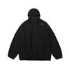 [Aw24] Waffle Fleece Hoodie / Black