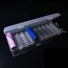 Multi-slot Battery Box Clear Battery Storage Solution Durable Battery Storage Case