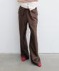 Yunse Sheer Two-Way Pants (Brown)