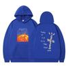 Travis Scott HITR Sun Hoodie Womens Oversized Sweatshirt Festival Streetwear