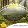 Camping Hammocks For Adults Nylon Outdoor Hammock For Hiking Foldable Lounger For Adventurers Rain Survival Outside Hiking Lake