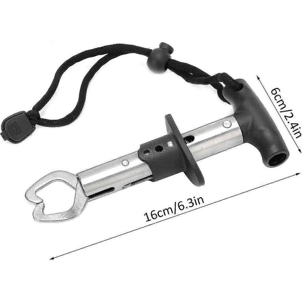 Fish Grip Grab Stainless Steel Fishing Tool, Fish Grip Fish Grip Strong Control T-clip Durable And Convenient T-clip For