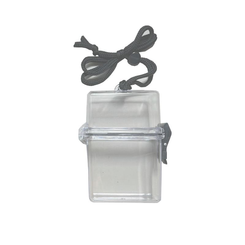 INS Transparent Plastic Storage Box 3 inch Photocards Small Card Storage Box Desk Organizer Box Classification Box Stationery