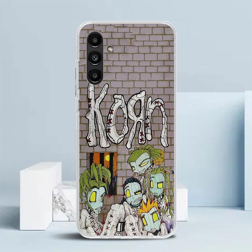 

K-Korn Rock Band Cover for Samsung Galaxy A17 A37 A57 A16 A26 A36 A56 A15 A14 A55 Phone Case A13 A53 A25 A35 A24 A34 A23 A33 Gal Samsung A55