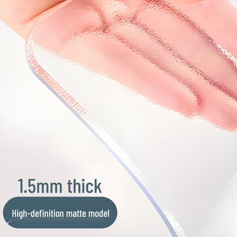 Children's Waterproof Desk Mat - Transparent Study Table Protector