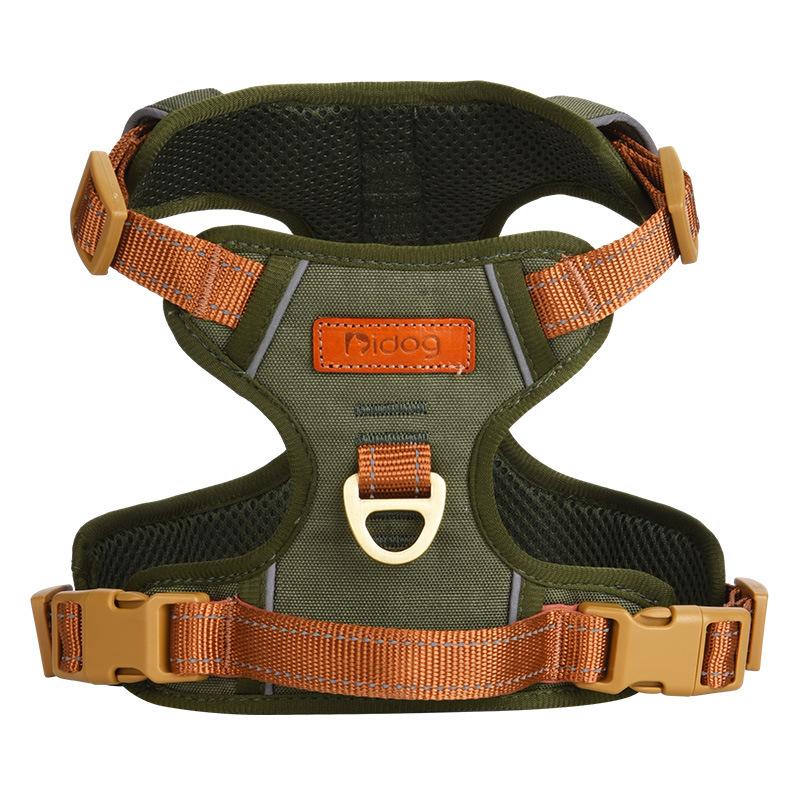 

Retro Chest Strap Pet Supplies Vest Traction Belt Dog Traction Leash Small Fresh New Style XS