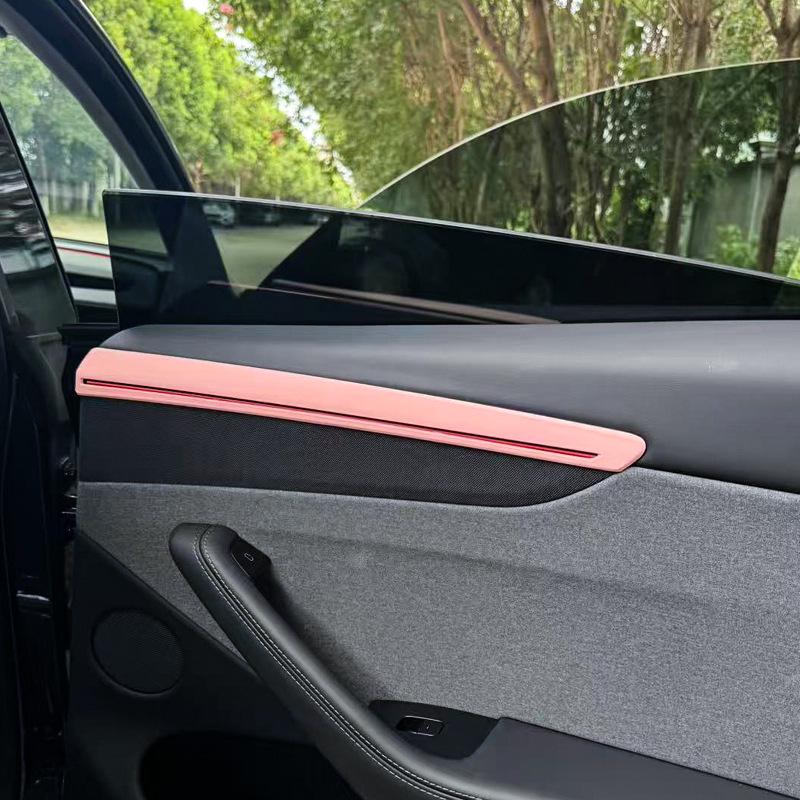 ModelY Facelift Interior Door Side Trim Modification 