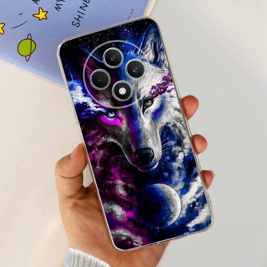For Oppo Reno12 F Case CPH2637 Shockproof Cover Cute Cat Cartoon Soft Slim Clear Phone Cases For OPPO Reno 12F 4G CPH2687 Fundas