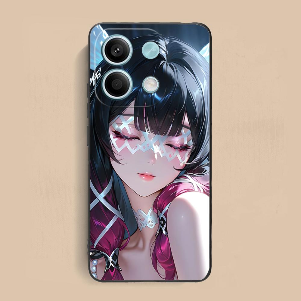 

Genshin Impact Columbina Phone Case for Xiaomi Redmi 15 14 13 12 A5 3 2 1 C Plus 4G 5G Colour Printing Cover Cover Luxury Pretty Redmi 12C