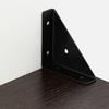 24Pcs Heavy-Duty Iron L-Shaped Corner Brackets With Screws - 1.3Mm Thick 90-Degree Angle Supports, Suitable For Furniture, Shelves, Cabinets, Desks