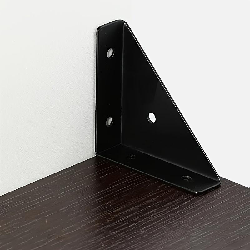 24Pcs Heavy-Duty Iron L-Shaped Corner Brackets With Screws - 1.3Mm Thick 90-Degree Angle Supports, Suitable For Furniture, Shelves, Cabinets, Desks