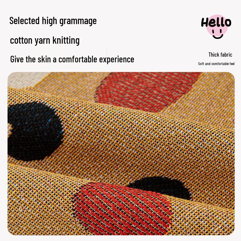 High-End All-Season Anti-Scratch Sofa Cover with Custom Cushion