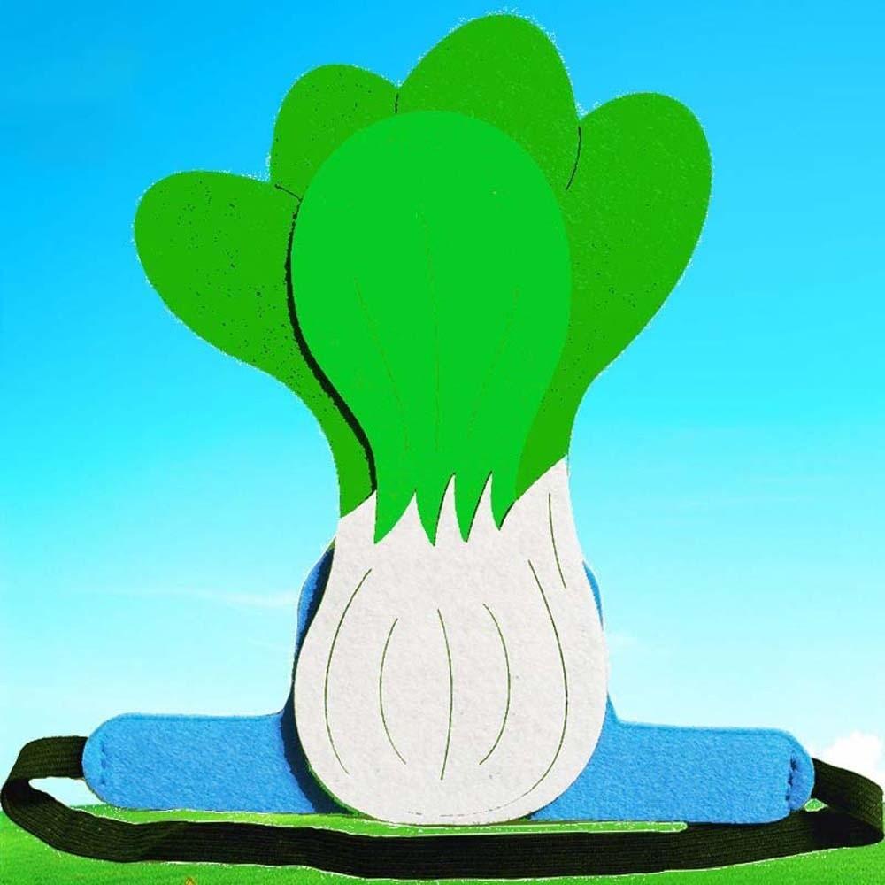 Funny Cartoon Vegetable Headband Elastic Kindergarten Performance Headwear Party