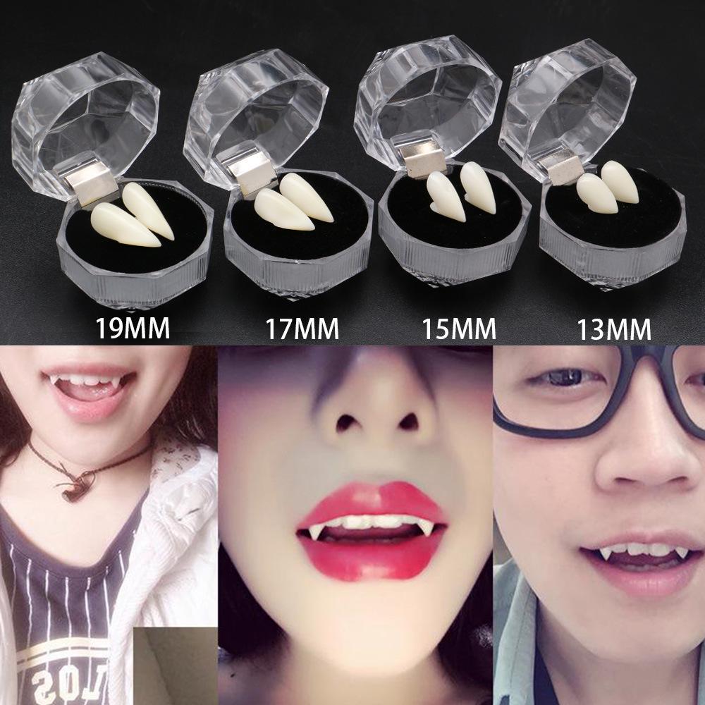 Halloween Vampire Denture Zombie Denture Fangs Small Tiger Teeth Braces Cosplay Makeup Props
