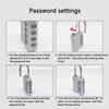 Zinc Zinc Zinc Alloy Combination Lock with Key Cabinet Lock Multifunctional 4 Digit Password Lock  Dormitory