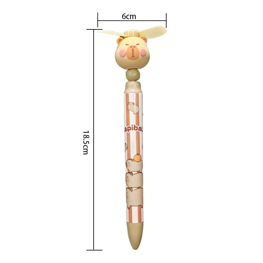 0.5mm Black Ink Fan Neutral Pen 90 ° Rotation Gel Pen New Ballpoint Pen  School Supplies