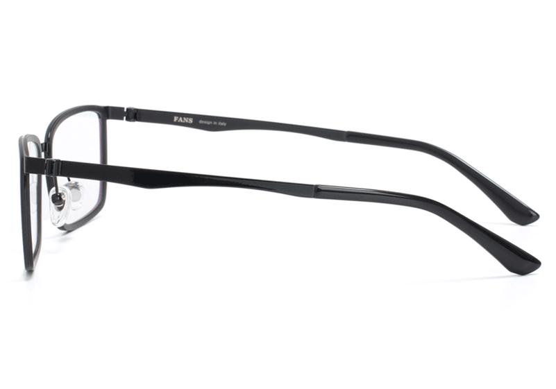 Ultra-Light Unisex Resin Eyeglass Frames with Metal Legs for Myopia