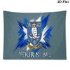 Custom Name Sheffield Wednesday Football Club Printed Tapestry – Wall Hanging for Bedrooms, Dorms, and Home Decor