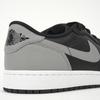 Air Jordan 1 Retro Low OG Shadow 2024 Zapatillas para Hombre Negro Gris Medio Blanco CZ0790-003