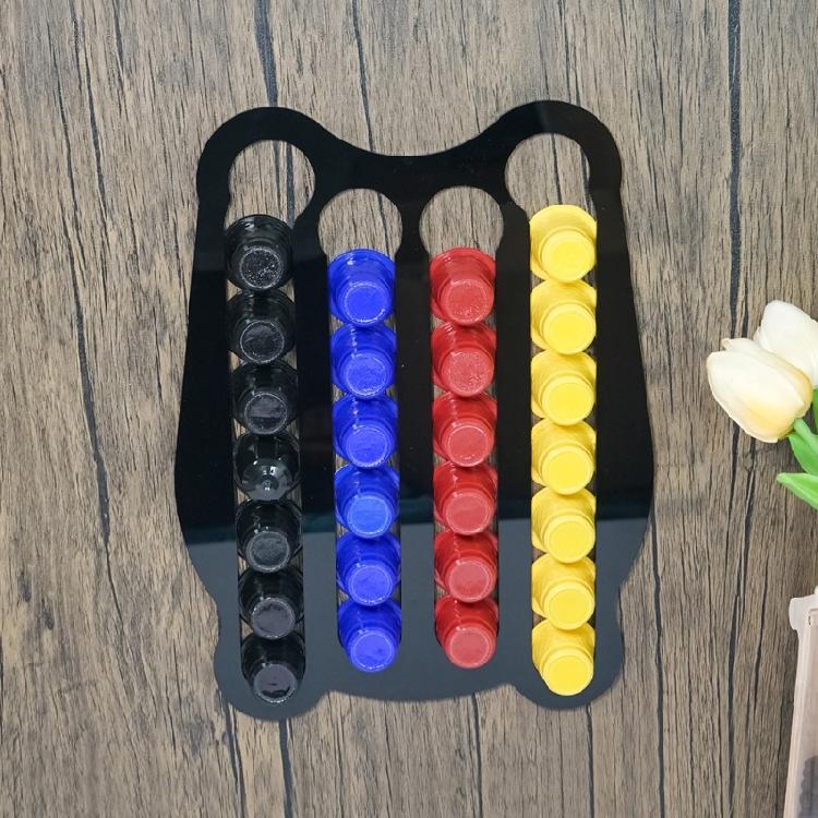 Black Acrylic Coffee Pods Rack Coffee Pods Stand Coffee Pods Shelf Acrylic Coffee Pods Holder Suitable for Coffee Pods