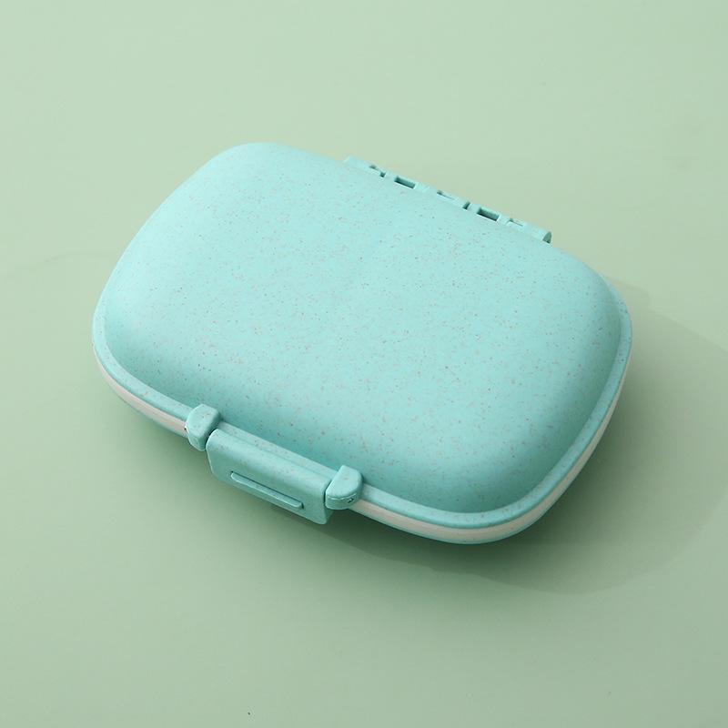 Mini Portable 8 Grids Pill Box Weekly Medicine Pill's Box Pill Case Drug Dispense  Travel Medicine Organizer Storage Container